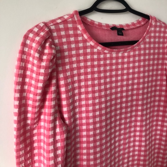 Ann Taylor Factory Plaid Long Sleeve - Picture 3 of 7